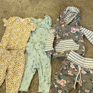 Baby girl bundle sets